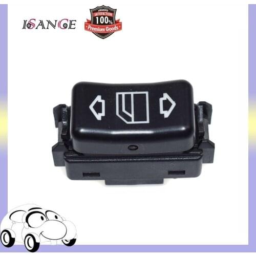 ISANCE Power Window Switch Rear Left A1248204810 & 124 820 4810 For Mercedes-Benz W124 260E 300E 300CE 300TE 1986 1987 1988 1989