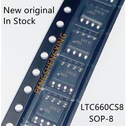 10PCS/LOT LTC660CS8 LT660CS8 LTC660 LT660 SOP8 New original spot hot sale