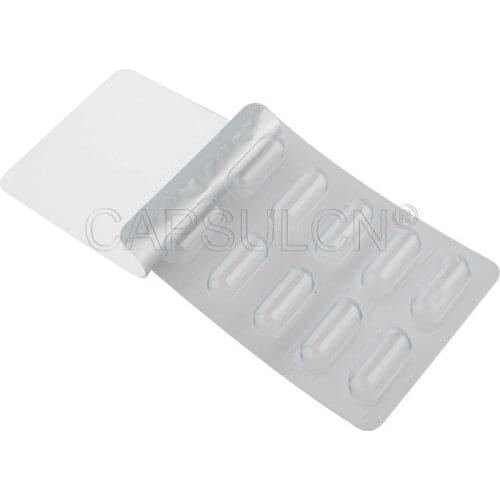 1000 pcs/ carton for (size 1#2#3#4#5#) Capsule Blister, Capsule Blister Packing Sheet For Capsule with 10 holes