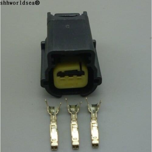 Worldgolden 3pin 0.6mm auto electric plastic housing plug waterproof plug connector 31403-3700