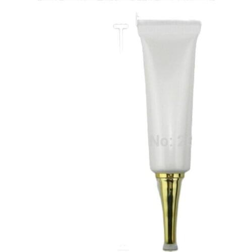 30ml white soft tube or mildy wash tube or butter or handcream tube with long gold lid