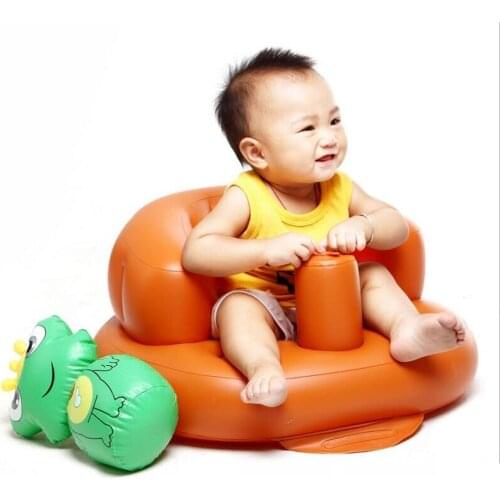Baby learning chair baby inflatable sofa multi-purpose complementary food chair new version baby sitting bean bag chair