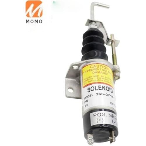 36607197 12V shut off Solenoid Valve 366-07197 For Lister Petter Diesel Generator Diesel Engine spare Parts