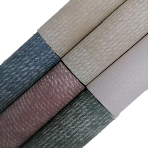 Onefly Wholesales Dropshipping Leather Supplier Denim Synthetic Faux Vinyl Leather Fabric Sheets For Bow DIY FZ143