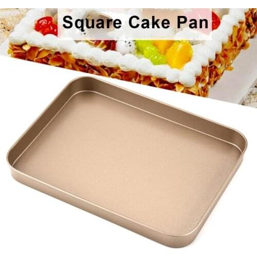 1Pc Non-stick Rectangular Cake Pan Baking Oven Tray Dish Mold Bakeware Kitchen Tool Baking Pan