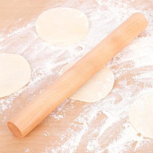 1pc Multifunction Rolling Pin Creative Portable Wooden Dough Roller Pastry Roller DIY Baking Tools Accessories For Kitchen