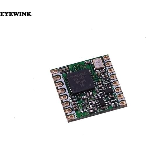 1PCS RFM96 20 DBM low power consumption, Long Range wireless transceiver module MHZ frequency for 433MHZ