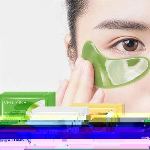 10 Pair/20 Pcs Korean Skin Care Gold & Snail Crystal Eye Mask Beauty Moisturizing Dark Circle Remove Firming Hydrogel Eye Patch