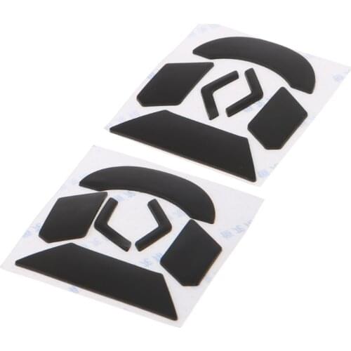 2 Sets 0.6mm Thickness Replacement Mouse Feet Skates for logitech G903 P9YA