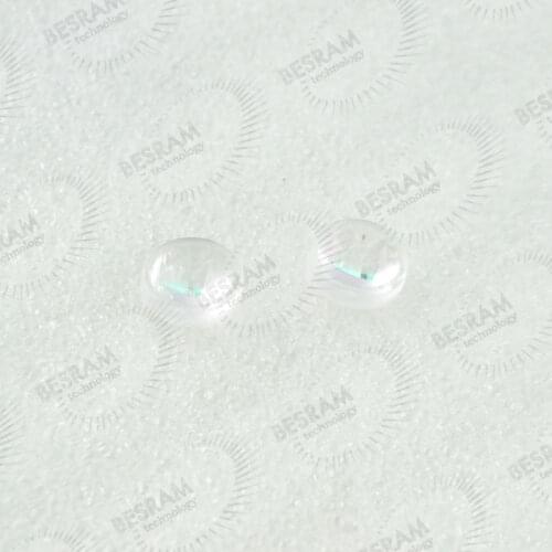 2pcs G2 Focal Lens Dia=6.33mm FL=4.02mm Laser Collimating Lens Collimator Collimation Coated Glass Lens for Laser Diode Module