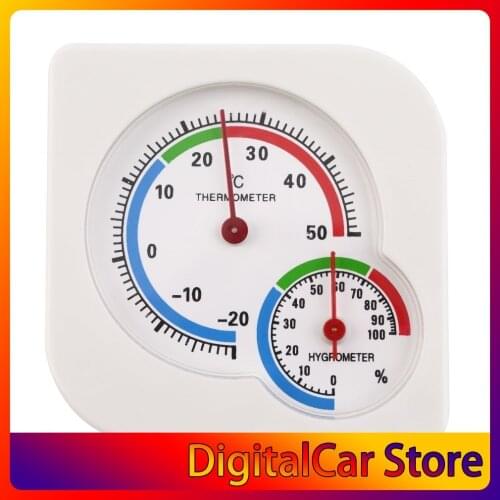 Classic Homeuse Indoor Outdoor 2 In 1 Mini Accurate Wet Hygrometer Humidity Thermometer Temperature Meter Mechanical