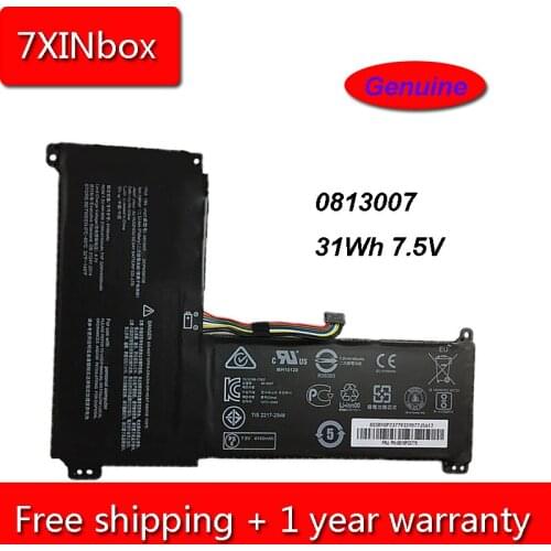 7XINbox 31Wh 4140mAh 7.5V Genuine 0813007 5B10P23779 Laptop Battery For Lenovo IdeaPad 120S Series Tablet 2ICP4/59/138
