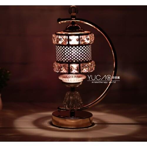 Aroma Lamp Electric Incense Burner European Scent Diffuser Sleep Aid Lamp Oil Burner Fragrance Oil Lamp Home Incense Holder DA60