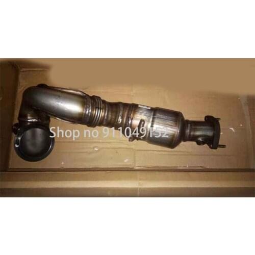 CAR Warranty Exhaust catalytic converter near the engine E71 X6 35IXb mwN54 Three-way catalytic muffler front