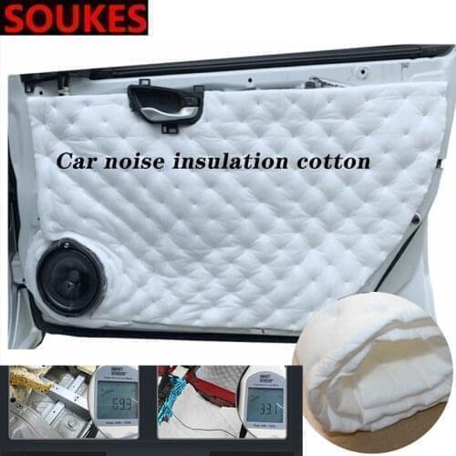 Car Sound Seal Noise Insulation Dampen Foam Mat For Chevrolet Cruze Aveo Captiva Lacetti TRAX Sail Epica Lada Granta Kalina Prio