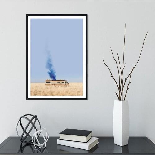 Breaking Bad Rv Poster Breaking Bad Movie Canvas Painting,Jesse Pinkman, Heisenberg, Walter White,Wall Picture,Home Decoration