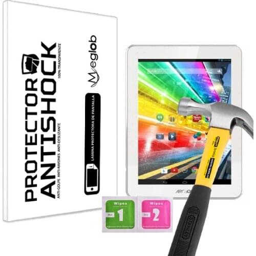 Screen protector Anti-Shock Anti-scratch Anti-Shatter compatible with Tablet Archos 80 Platinum