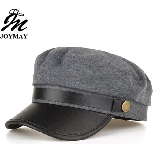 Joymay 2018 High quality Fashion New Women Men Military Hats Bonnet Caps Winter Warm Hat Cap BR024