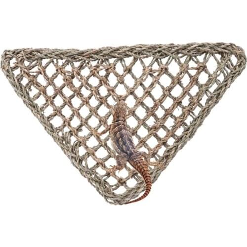 Lizard Lounger Reptile Toys Hammock Swing Pet Triangle Anoles Geckos Iguanas Pet