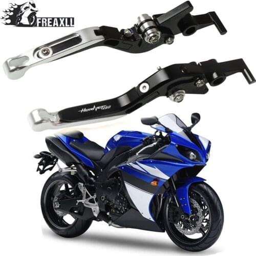 Motorbike Accessories Motorcycle Handlebar Brake Clutch Levers Adjustable Folding Extendable For Honda Hornet250 Hornet 250 2001