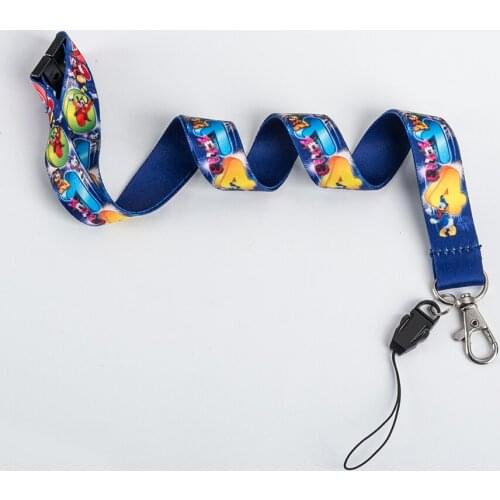 No Minimum Cartoon lanyards neck strap for kids with ID name card
