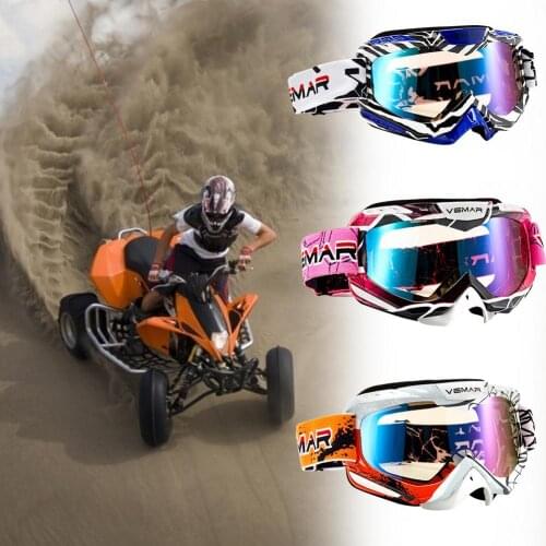 2021 Newest Motorcycle Sunglasses Motocross Safety Protective MX Night Vision Helmet Goggles Driver Driving Glasses