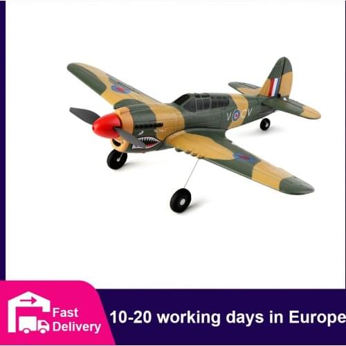 2021 New Wltoys A220 Four-Channel Like Real Machine P40 Fighter Remote Control Glider Unmanned Aircraft Model Outdoor Toy Gift
