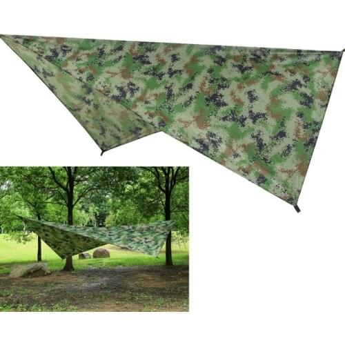 Outdoor Camping picnic Tent Garden Sun Awning Canopy Hammock Awning Sun Shelter Beach Rain Fly Tarp Waterproof Tent