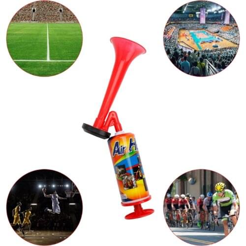 Portable Pump Air Horn Sports Events Handheld Loud Horn Cheering Celebrate Party