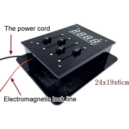 Real life room escape room prop mixer password unlock finished product organs Takagism game