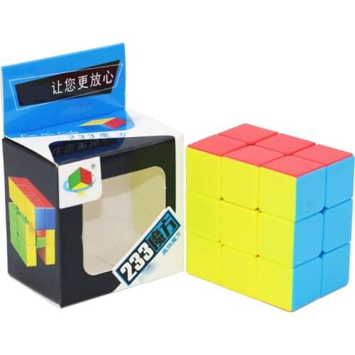 Speed 2x3x3 cube stickerless Smooth 233 magic cubes profession puzzle cube for children Cube toys