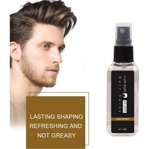 100ml Disposable Lazy Hair Styling Spray Curly Hairs Quick Styling Instant Volumizing Hair Roots Non Sticky Lasting Daily Use