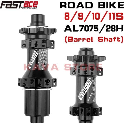 FASTACE Hub DH867 MTB Road Bike Hubs Front Rear 24H 28H Bicycle Parts 8/9/10/11 Speed QR THRU Axle mtb Cube rolamento