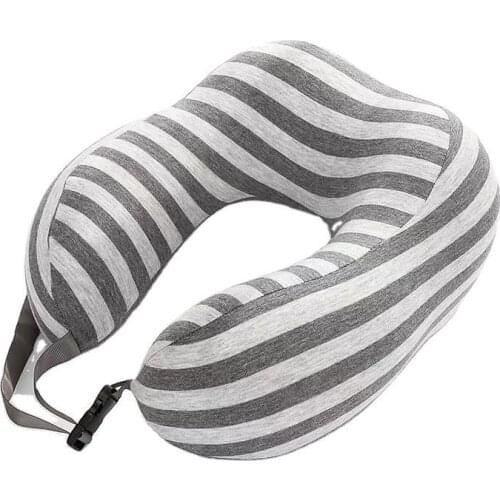 U-shaped sciatic nerve pillow memory foam pillow non-printing cross-border ins hot office nap pillow memory foam cervical pillow