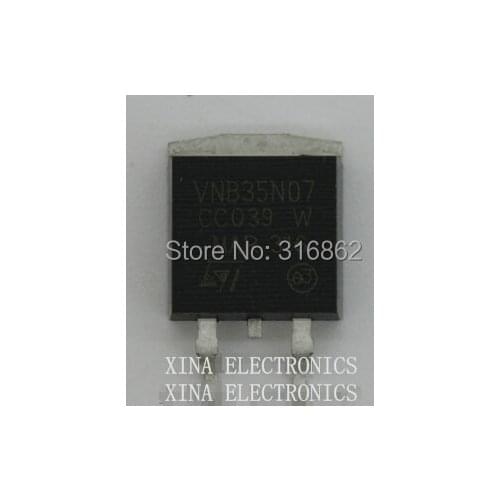 VNB35N07 VNB 35N07 MOSFET TO-263 ROHS ORIGINAL 10PCS/lot Free Shipping Electronics composition kit