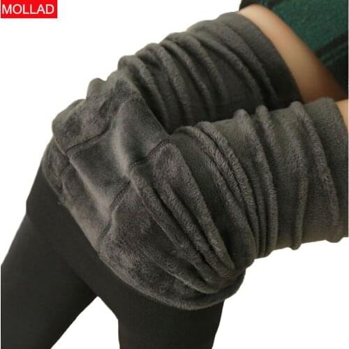 2019 Winter Women Plus Velvet Leggings High Elastic Warm Ankle-Length Legging