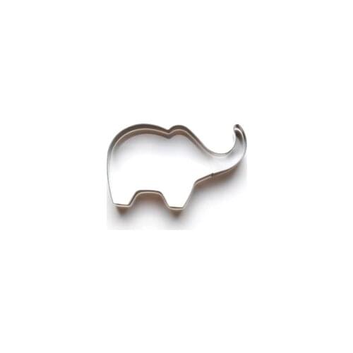 1pcs Elephant Shape Animal Cookie Mold Stainless Steel Cake Fondant Mold Cookie Cutter Cake Decoration tool