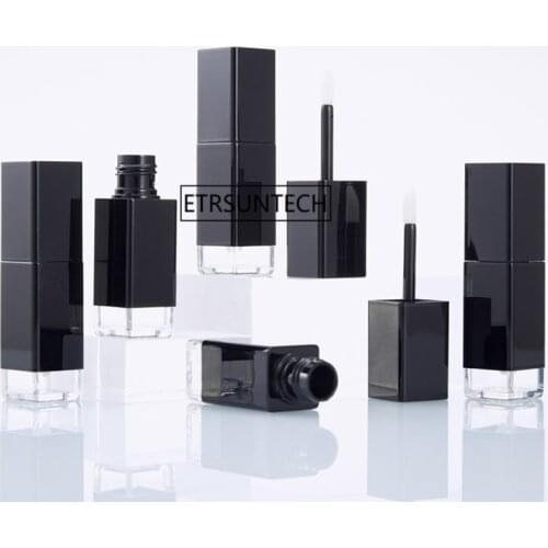 100pcs 8ml Empty Lip Gloss Tubes Lip Glaze Tube Lipstick Packaging Lipgloss Tube Cosmetic Containers Plastic Bottle F3908