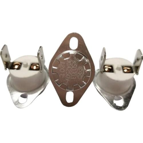 2PCS/LOT KSD303 40 To 150 Degrees 30A250V Ceramic Temperature Switch