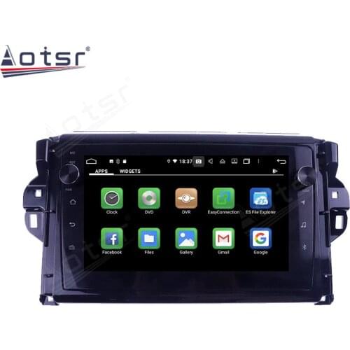 Aotsr 2 Din Android 10 IPS Screen Car Multimedia Player Carplay GPS Navigation For TOYOTA Fortuner 2016 - 2020 Radio AutoRadio