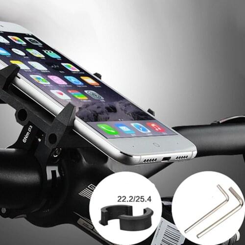 HobbyLane Gub G-83 Bicycle Mobile Phone Holder Aluminum Alloy Adjustable Handlebar Rack Universal Phone Bracket
