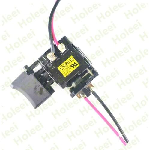 Switch 650672-7 for MAKITA 6261DWPE 6271DWPLE 6271DWPE3 8281DZ 6281DWPE3 6281DWPE 6271DZ 6271DWPE 6506638 6506010