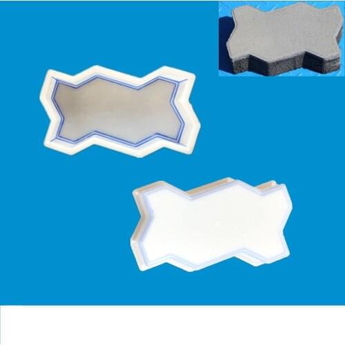 Square Garden Path Concrete Plastic Brick Mold Paving Pavement Walkway