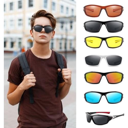 Fashion Luxury Polarized Sunglasses Cycling Sunglasses Men Driving Shades UV Protection Sunglasses Bicycle Outdoor Sport Goggles