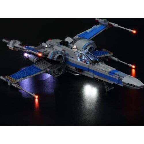 Kyglaring Led Lighting Set DIY Toys For 75102 /75149 Compatible With 05029 05004 X-wing Fighter (Not Included Building Blocks)