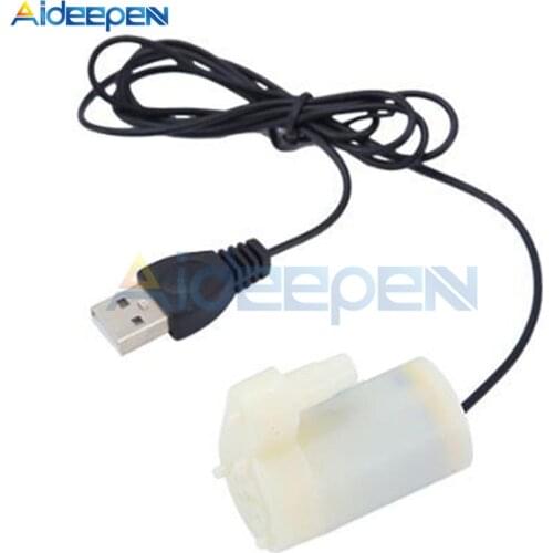 DC 5V USB Mini Micro Submersible Water Pump 120L/H Low Noise Brushless Motor Pump Water Pump