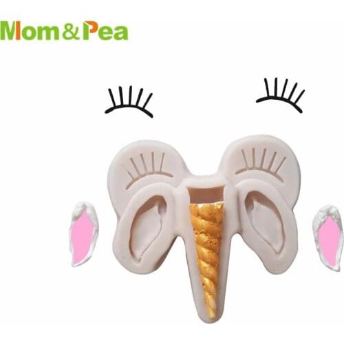 Mom&Pea MPA0773 Eyelash Shaped Silicone Mold Cake Decoration Fondant Cake 3D Mold Food Grade