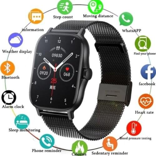Smartwatch 2021 Smart Watch Men Women Bluetooth Call Multilanguage Smart Bracelet Ladies Fitness Watch for Ios Xiaomi Pk P8 Plus