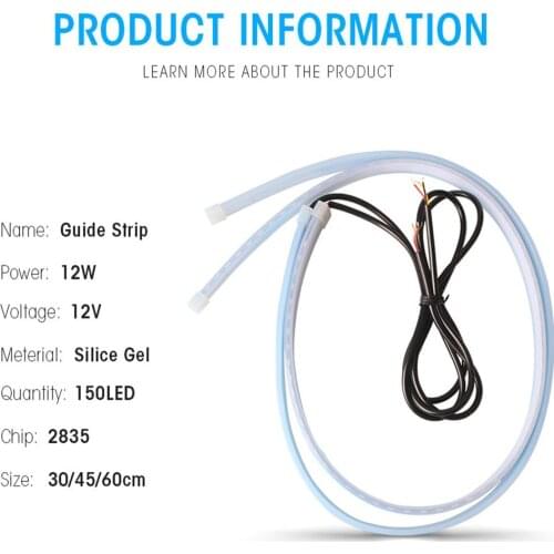 LED Lights With Dual Mode Flashing + Daytime Running Lights DRL Bulbs Automatic Headlights Daylight 12V Fluorescent Lights