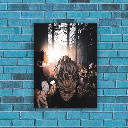 Tomura Shigaraki Dabi My Hero Academia BNHA Villains Canvas Painting Wall Art Posters Prints Living Room Decoration Home Decor